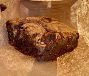 Blondie  at Gia Vegan Pastries in San Pedro