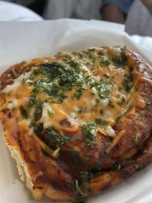 Pizza Roll  at Gia Vegan Pastries in San Pedro