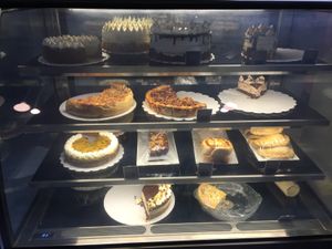 The temptation zone. at Gia Vegan Pastries in San Pedro