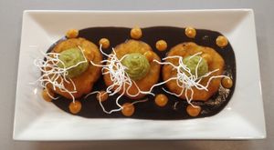 Tortas ahogadas buenísimas at Gia Vegan Pastries in San Pedro