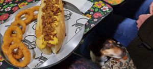 Hot dog paulista at Paprica Vegan in Curitiba
