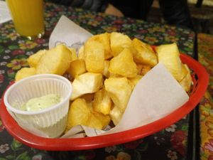 Cassava at Paprica Vegan in Curitiba