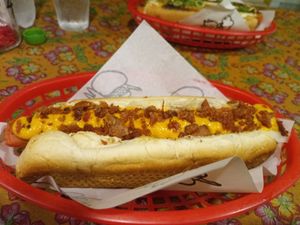 Paulista Hotdog at Paprica Vegan in Curitiba