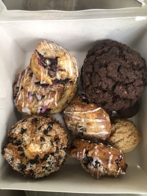 Muffins, scones, cookies and truffles   at Celebrated in Richmond