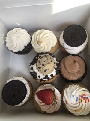 Assorted cupcakes   at Celebrated in Richmond