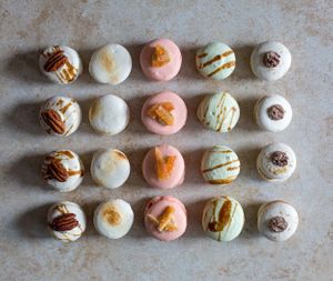 Fall collection macarons at Celebrated in Richmond