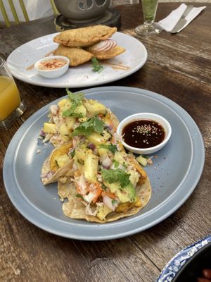 No fish tacos at Chaya & Cacao in Isla Mujeres