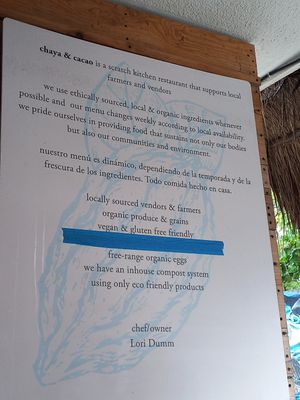 For me the best vegan Food i had in Mexico ♡ at Chaya & Cacao in Isla Mujeres