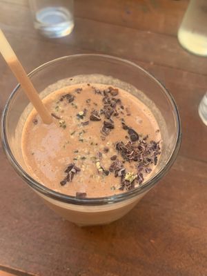 Smoothie  at Chaya & Cacao in Isla Mujeres