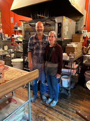   at World Pizza in Seattle