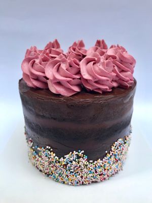 Beetroot Chocolate cake, vegan gluten free at Sweet Secrets in Kowloon