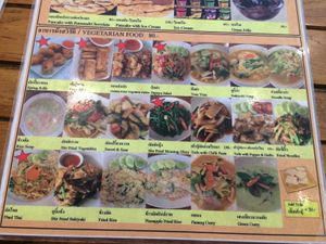 Vegetarian menu - June 2019 at Dara Kitchen in Koh Samui