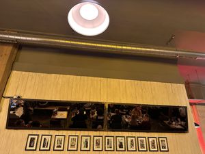 inside  at Paesano Pizza in Glasgow