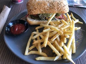 Custom Twenty50 Tostie at Twenty50 Nice Cream + Espresso Bar in Mackay