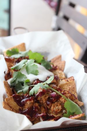 BBQ nachos at Twenty50 Nice Cream + Espresso Bar in Mackay
