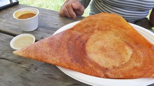 Mysore dosa at Dosa Kitchen in Brattleboro