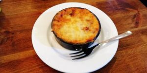 Lasagna at Mr. Beer's in Roquetas De Mar