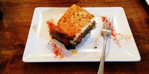 Pastel francés at Mr. Beer's in Roquetas De Mar