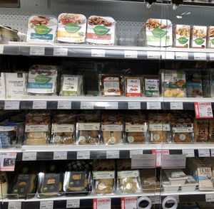 Veg-options at Ekoplaza in Assen