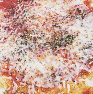 Vegan pizza  at Oxwich Bay Hotel in Swansea