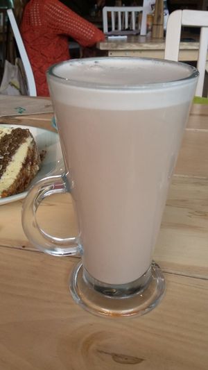 Hot chocolate at Little Green in Newcastle Upon Tyne