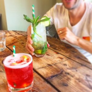 Cocktails  at Little Green in Newcastle Upon Tyne