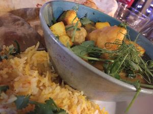 Korma curry  at Little Green in Newcastle Upon Tyne