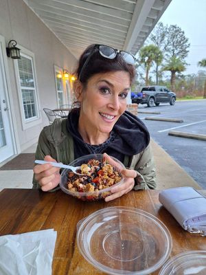 Acai bowl was delicious.  Quality Ingredients 🌱 at The Green Spork in Richmond Hill