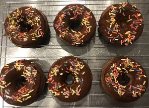 Vegan & gluten free donuts at The Green Spork in Richmond Hill