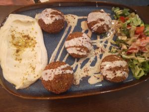 Falafel at Palmyra in Leuven
