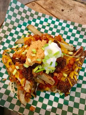 Load Jackfruit Nacho Air fries at The Vegan Pantry in Barrie