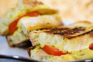 Misto quente no pão de fermentação natural at Libre Café in Natal