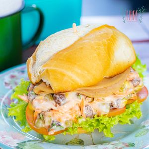 Sanduíche de salpicão at Libre Café in Natal