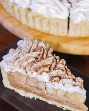 Torta banoffee at Libre Café in Natal