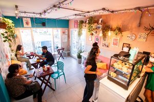 Espaço aconchegante at Libre Café in Natal