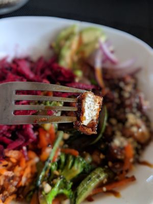 real, fresh tofu is hard to come by in Costa Rica. this place does it right! at Samara Sushi in Samara