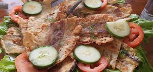 Bacon tempura at Sentro Botanikos Eco-Farm in Cavite