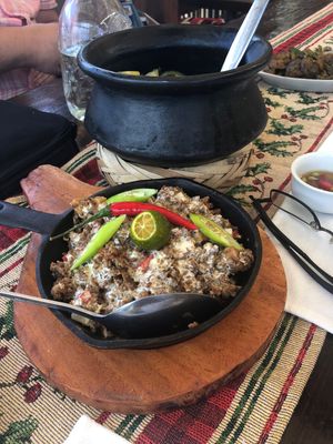 Beautiful tranquil location....Great food, lots of flavour...and fresh from the garden.. at Sentro Botanikos Eco-Farm in Cavite