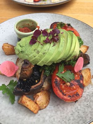 Vegan breakfast! at Manna Lane in Mooroolbark