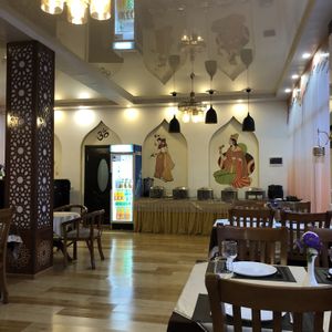 Buffet at The Host in Tashkent