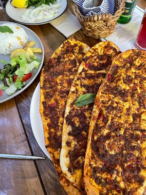 Lahmacun at Gabo Kitchen in Diyarbakir