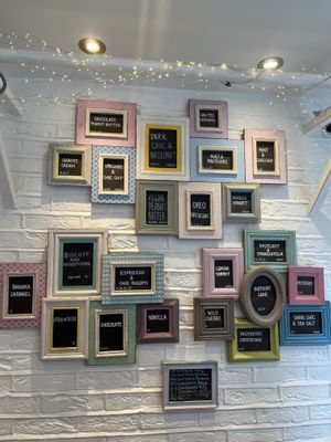 flavor wall  at Udderlicious in London
