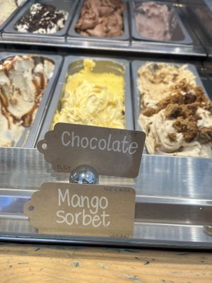 vegan mango  at Udderlicious in London