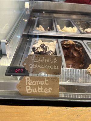 both vegan flavors  at Udderlicious in London