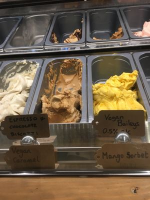 They have many vegan flavours  at Udderlicious in London