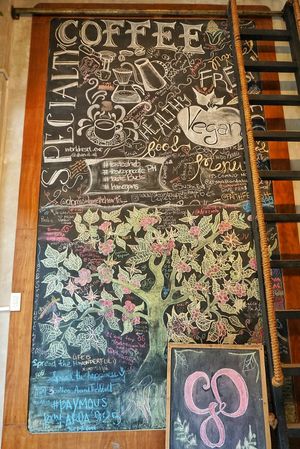 Nice design at Taste El Nido in El Nido