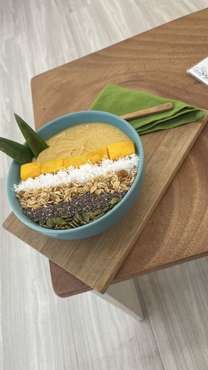 Antioxidant Orange smoothie bowl!   at Taste El Nido in El Nido