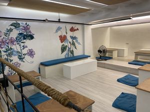 Upstairs seating  at Taste El Nido in El Nido