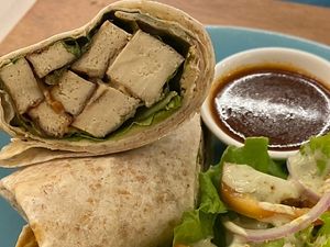 Tofu chili wrap   at Taste El Nido in El Nido