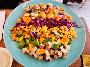 Chick'un Cobb Salad at Taste El Nido in El Nido